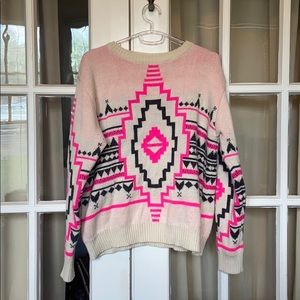 Forever 21 patterned sweater
